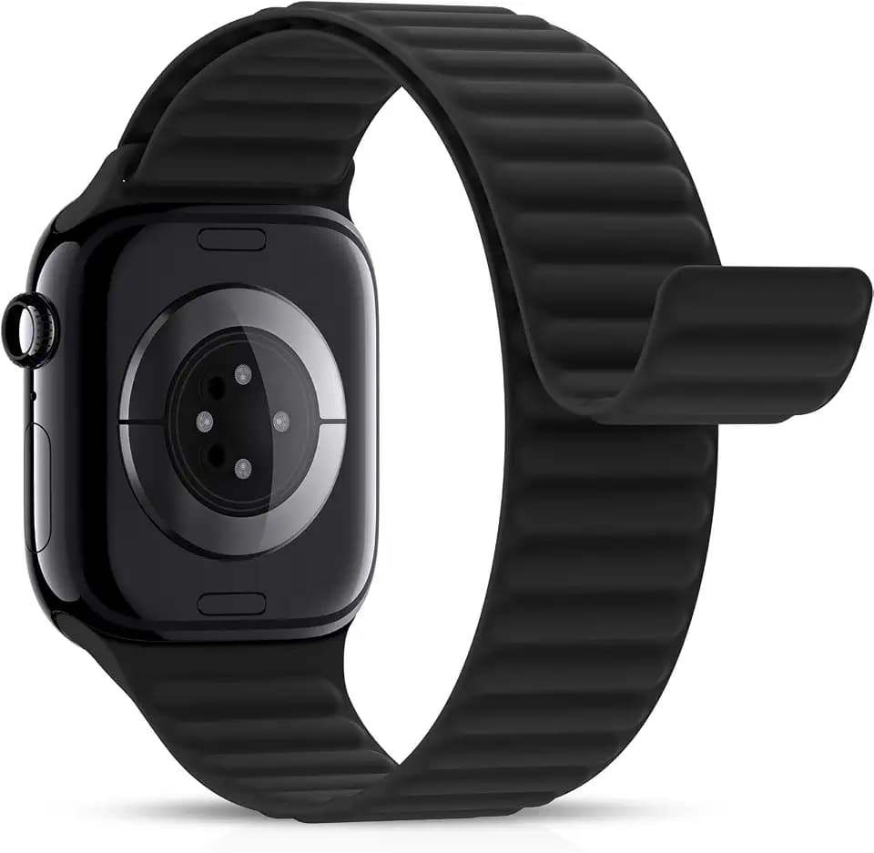 Higgs Magnetisch Silikon Armband für Apple Watch für Damen Herren Apfelband