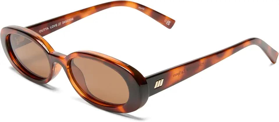 Le Specs. OUTTA LOVE - Sonnenbrille für Damen Ovale Rahmenform mit hohem UV-Schutz