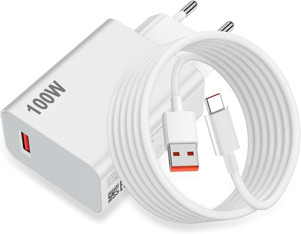 Ladegerät 100W und Kabel für Xiaomi Redmi Note 15Pro+ 17Pro Max Poco X8 Pro