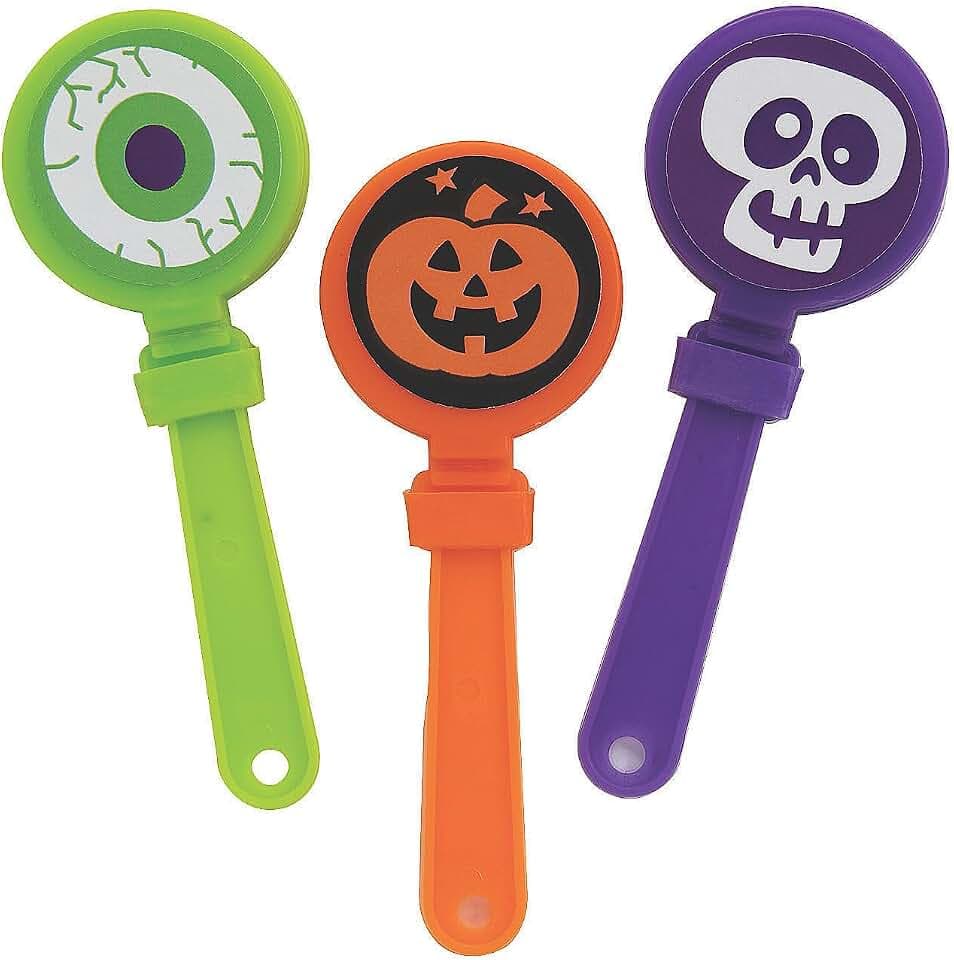 Mini Halloween Hand Clappers - Toys - 48 Pieces