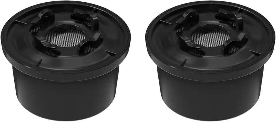 RO100ROPOT Remineralization Water Filters Replacement, Compatible with Bluevua RO100ROPOT and RO100ROPOT(UV) Systems, Alkaline for Reverse Osmosis Filter, Remineralize and Increase pH, Pack of 2