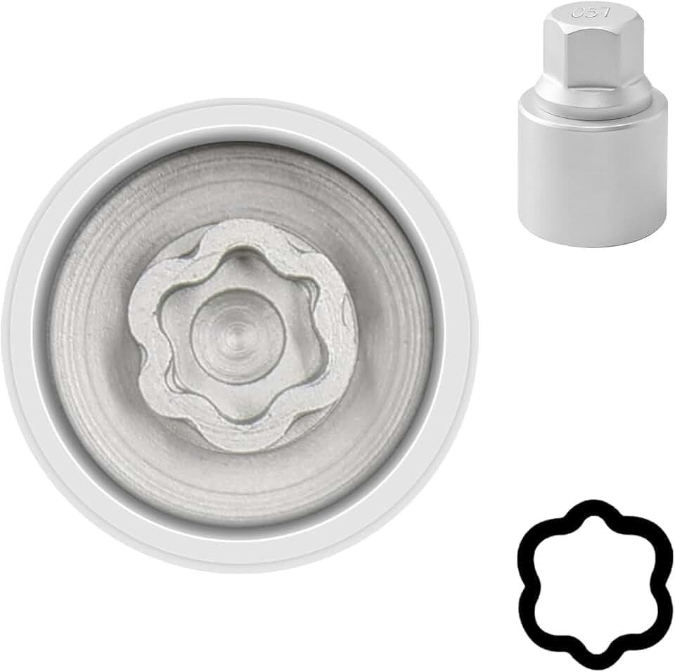 057 Wheel Locking Nut Key Socket for BMW, Socket OD 29mm - ID 25mm