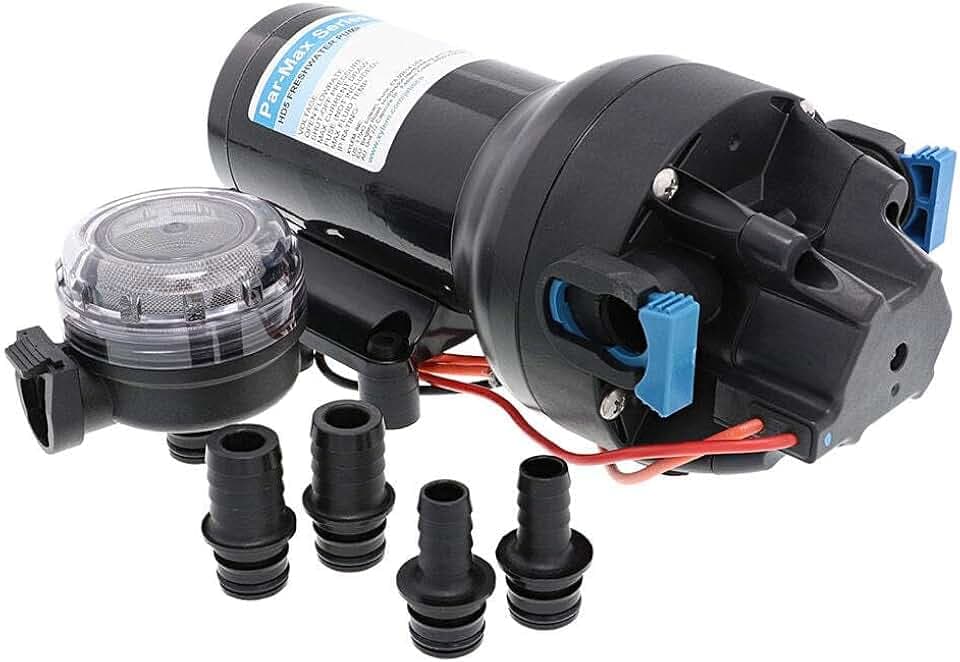 Jabsco Par-Max HD5 Heavy Duty Water Pressure Pump - 12V - 5 GPM - 60 PSI