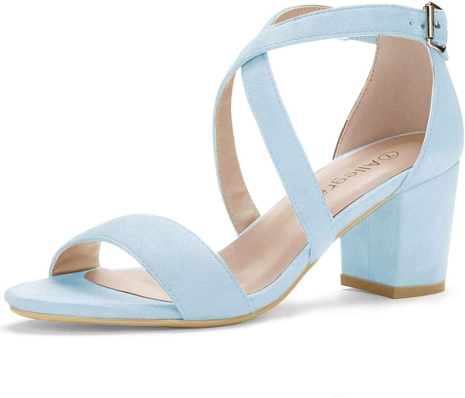 Allegra K Damen SandalSandalen mit Absatz
