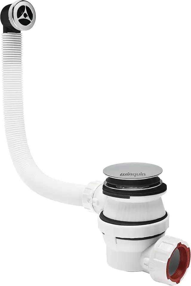 Wirquin 30721533 Komplettset Waschbecken XS Pure Quick Clac mit Überlauf