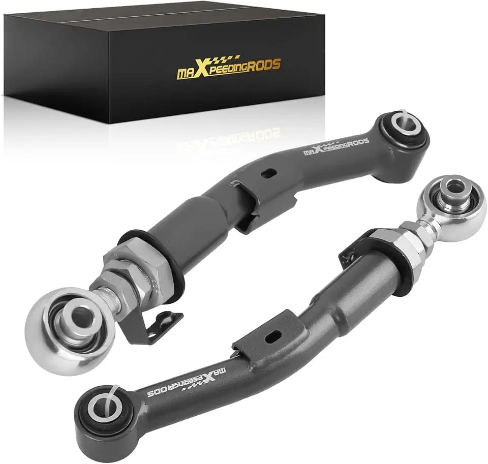maXpeedingrods Adjustable Rear Camber Arms for Lexus GS350/IS250/IS350/GS200t/GS450h/ RC200t/RC300/RC350 2013-2023, Upper Control Arm +/-3°