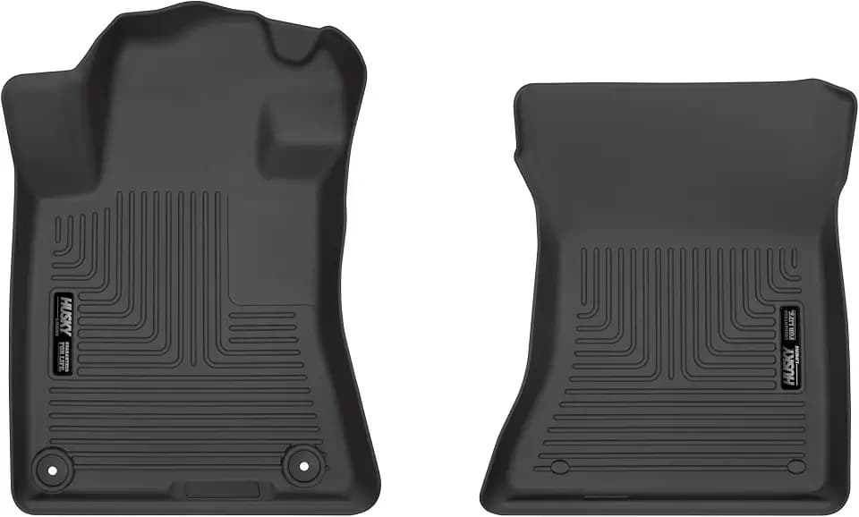 Husky Liners Weatherbeater Floor Mats | Fits 2019-2026 Nissan Altima | Front Row, 2-pc Black - 17261