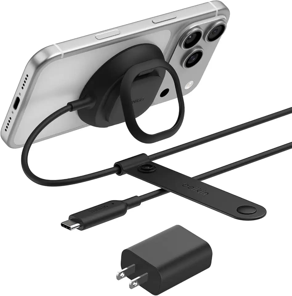 Belkin Qi2.2 25W Wireless Charger Fast Charging Pad with Kickstand