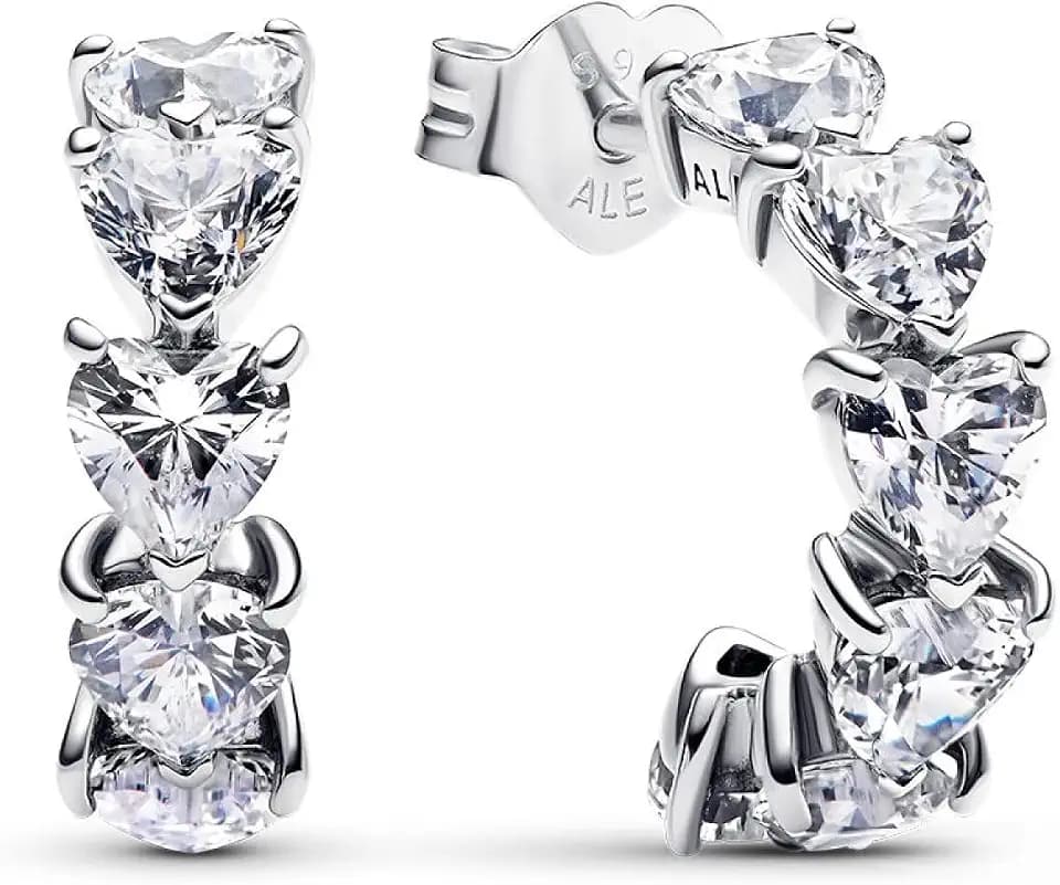 Pandora 293657C01 Zeitlose Creolen Ohrringe