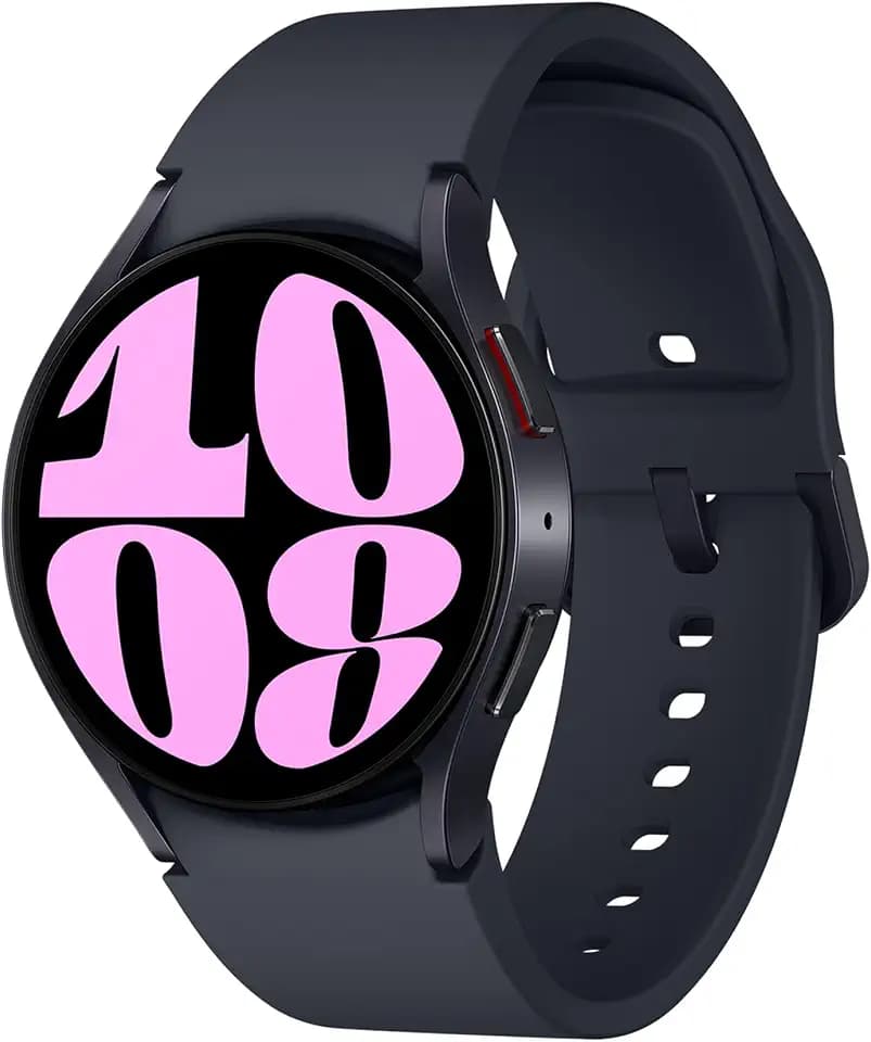 Samsung Galaxy Watch6 Smartwatch, Gesundheitsfunktionen, Fitness Tracker, Bluetooth, 40 mm, Graphit, Inkl. 36 Monate Herstellergarantie [Exklusiv bei Amazon]