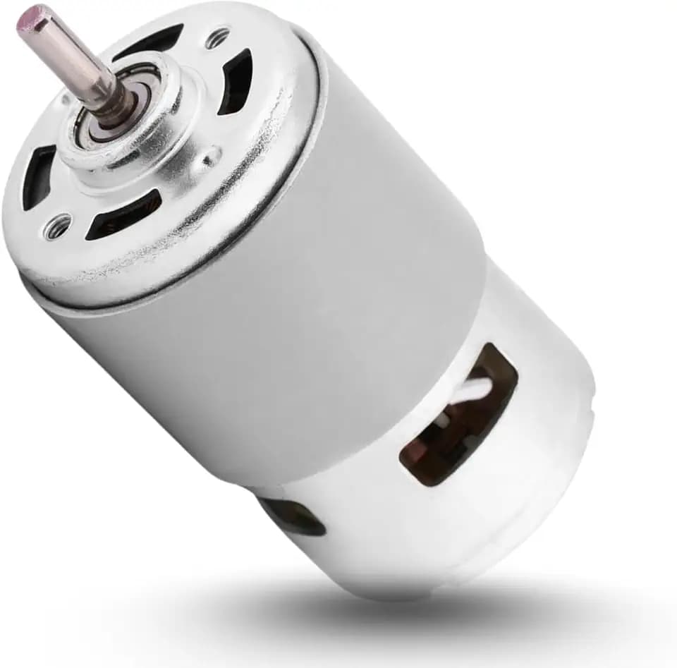 Jadeshay 12V Motor, Micro DC Motor 12V Electric Motor 100W 12000RPM High Torque DC Motor for Power Tools, DIY