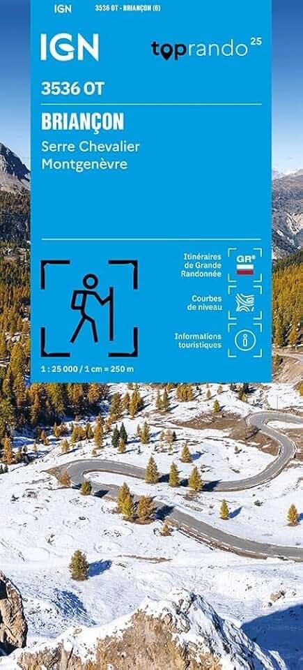 3536OT Briançon - Serre Chevalier - Montgenèvre (TOP 25)