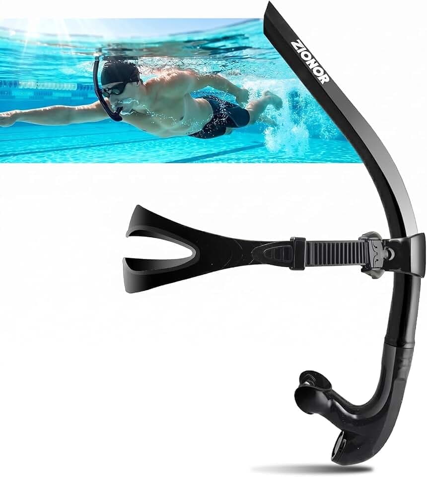 ZIONOR T1 Swim Snorkel for Lap Swimming Adult
