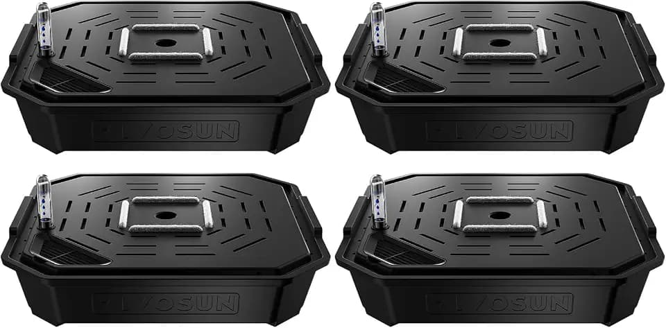 VIVOSUN 4-Pack FlexFeed Self-Watering Pots, Auto Irrigation Fabric Pot Base