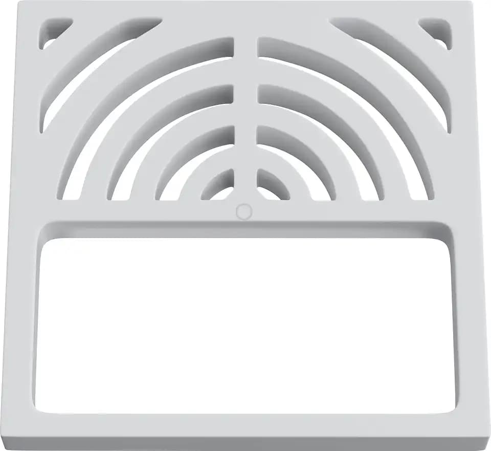 PROFLO PF42896 9" X 9" Floor Drain Grid Only - White