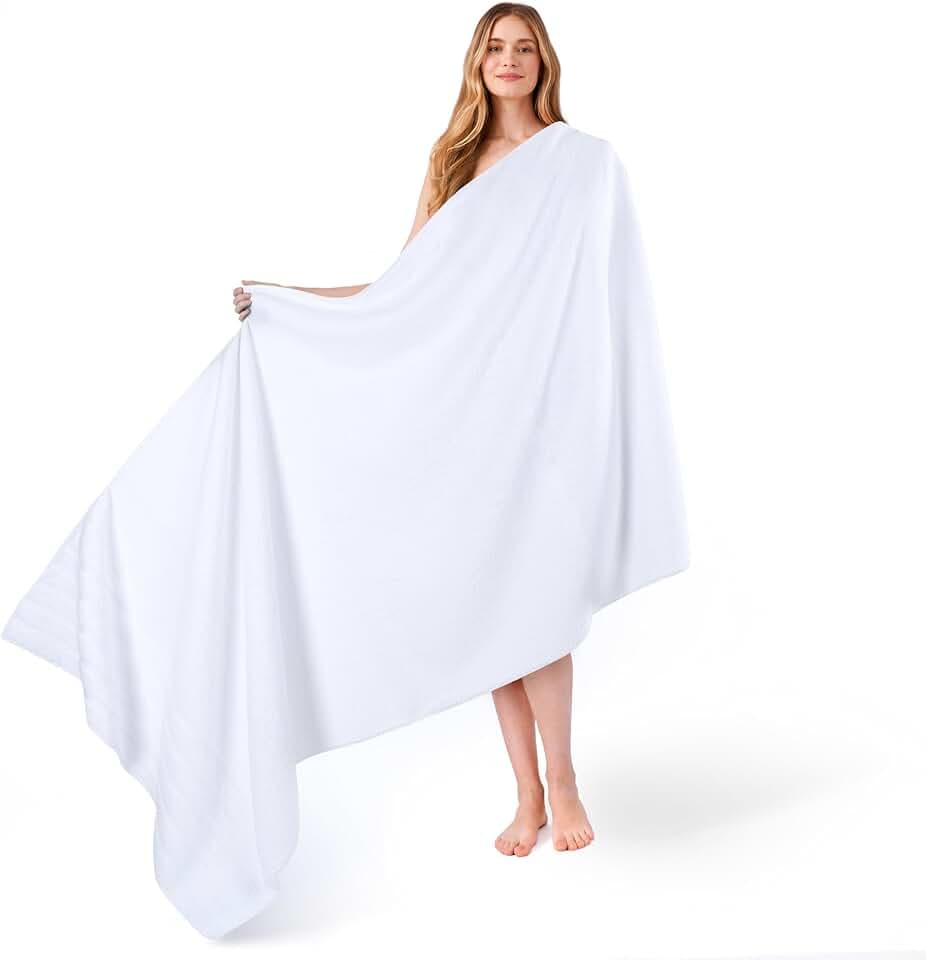 American Soft Linen 100% Cotton Luxury Turkish Towels, 35x70 XL Bath Sheet