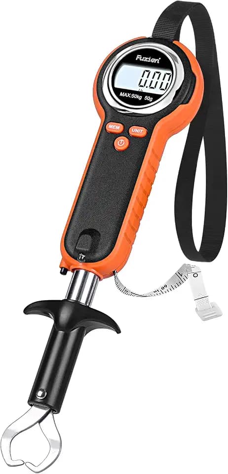 Fuzion Fish Scale, Professional Fishing Scale - 110lb Capacity, Waterproof