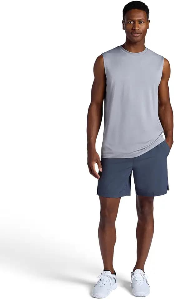 Head Men's Sideline Sleeveless Crewneck Tank Top, Standard Fit, Stretch Lightweight Material