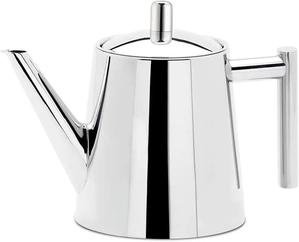 Easyworkz Teekanne mit Siebeinsatz 800ml Edelstahl,Teebereiter für alle Früchte, Kräuter- und Infusionstee