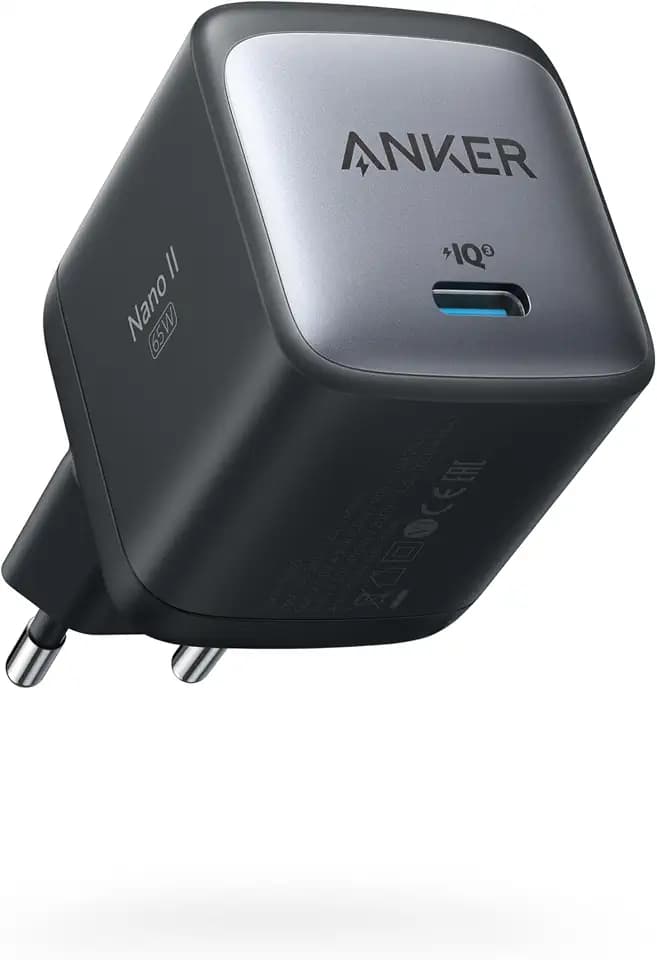 Anker Nano II 65W USB C Ladegerät Netzteil mit Schnellladeleistung