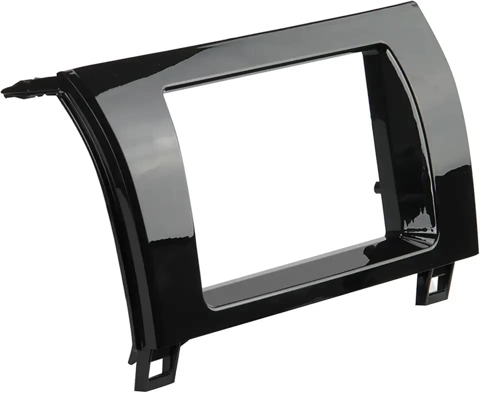 Scosche TA2073B Double DIN or Single DIN with Storage Pocket Radio Install Dash Kit Compatible with Select 2007-2013 Toyota Tundra & 2008-2022 Toyota Sequoia - Aftermarket Car Stereo Installation Kit