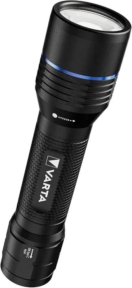 VARTA Taktische Taschenlampe LED, Night Cutter Pro F30R, 1500 lm, IP67