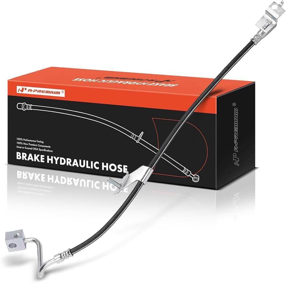 A-Premium Rear Center Brake Hydraulic Hose Compatible with Jeep