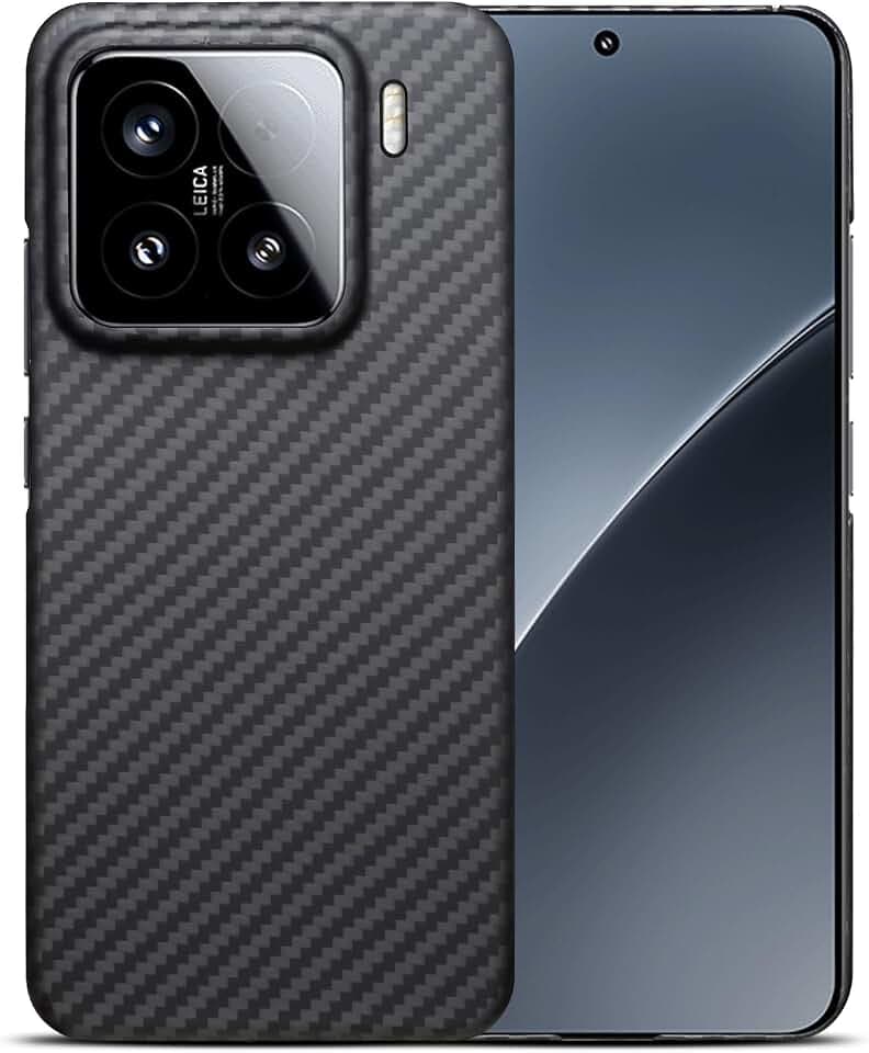 Schlanke und leichte Hülle aus Aramid-Kohlefaser für Xiaomi 15 (for xiaomi 15)