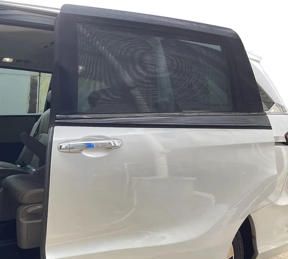 Car Window Screen for MPV & Minivan Sliding Door 2 Pack Shade for Camping