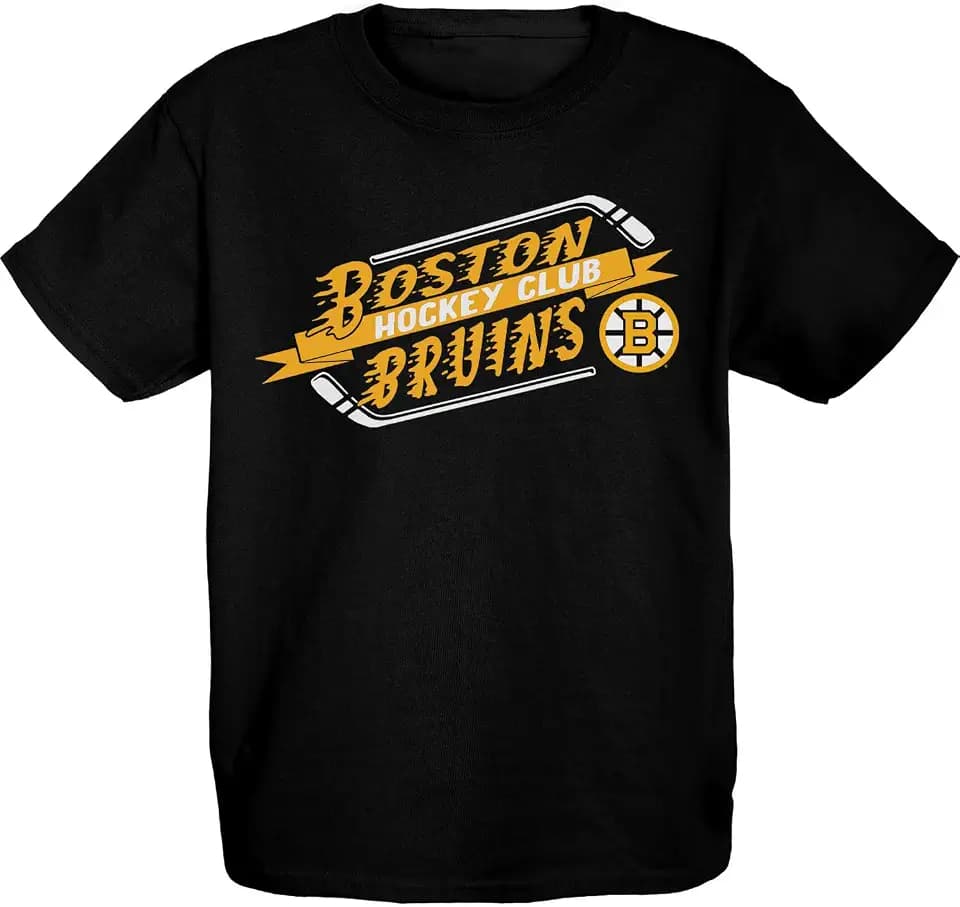 Blue 84 NHL Unisex Kids NHL Officially Licensed Youth T-Shirt Team Color