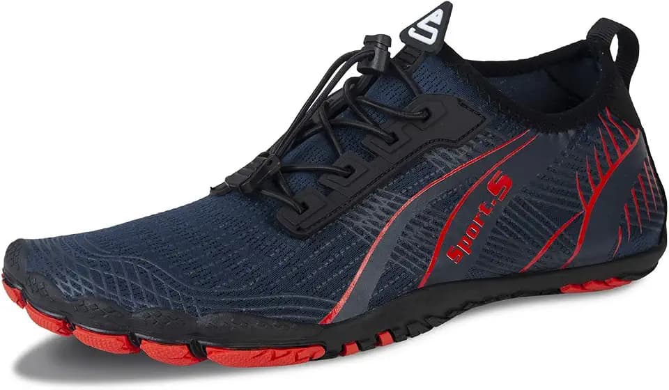 IceUnicorn Barfuss Schuhe Damen Walkingschuhe Barfußschuhe Herren Anfänger Bequeme Atmungsaktiv Gesunde