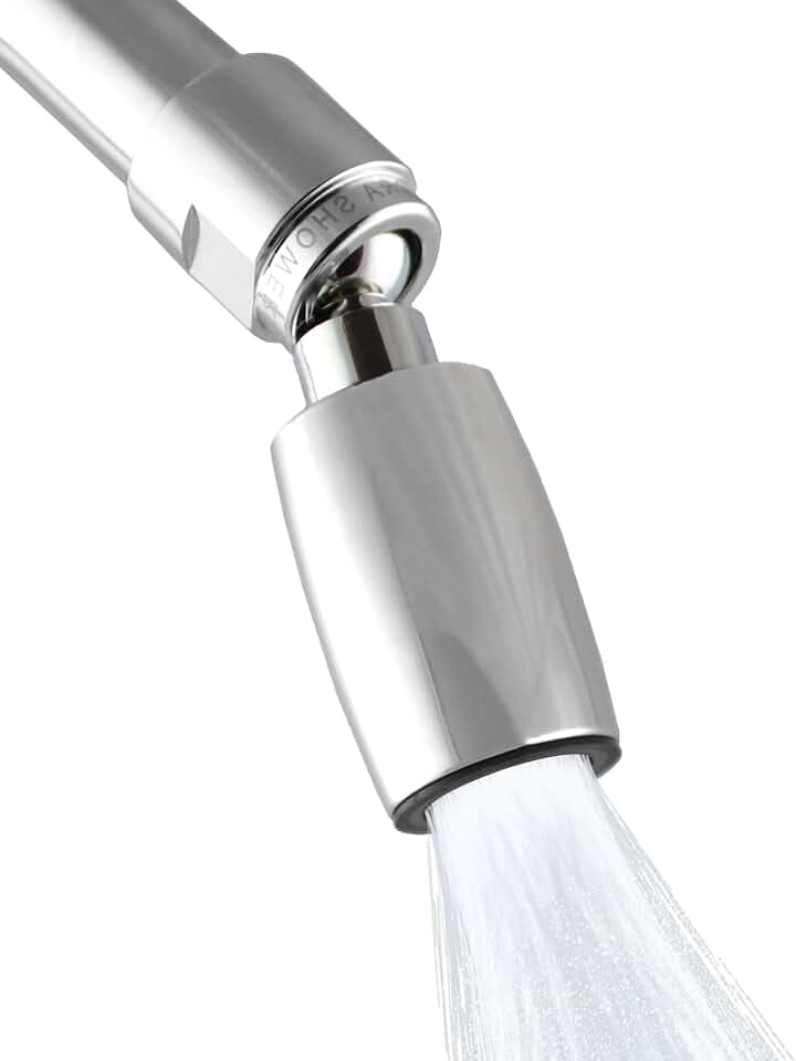 High Sierra® Classic™ Solid Metal 2.0 GPM Award Winning, High Pressure Shower Head. Patented Nozzle Never Clogs. Long Nut Hides Shower Arm Threads. Polished Chrome Finish