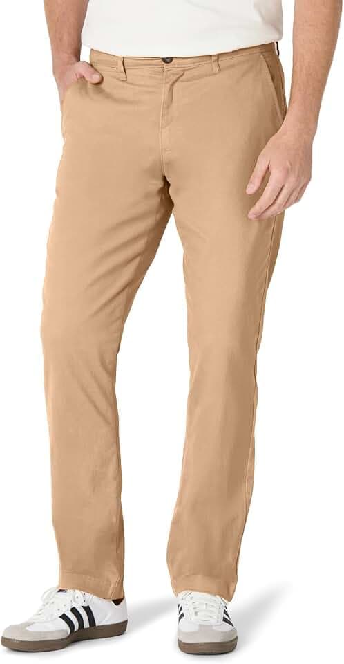 Amazon Essentials Herren Chinohose, Komfortabler, Gewaschener Stretch, Sportlich Geschnitten