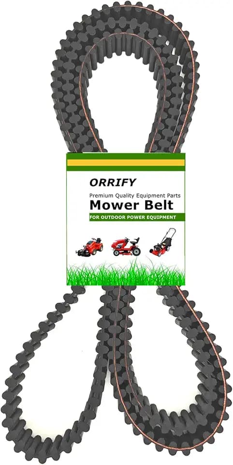 Lawn Mower Timing Belt 5/8 x 78.75 inch for John Deere M150717 M141558, for John Deere LT133 LT155 LT166 LT160 LT170 LT180 X324 42 Inch Deck