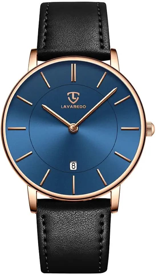 BEN NEVIS Herren-Armbanduhr Analog Quarzuhr mit Lederarmband Klassisch