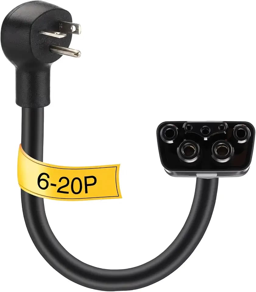 Relaxweex 12" Adapter Compatible with Tesla Gen 2 Mobile Charger, 6-20p