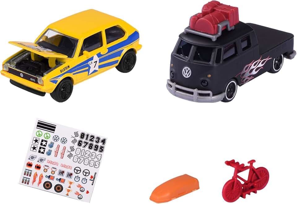 Majorette VW The Originals 2 Pieces Set Racing, 212055006Q01