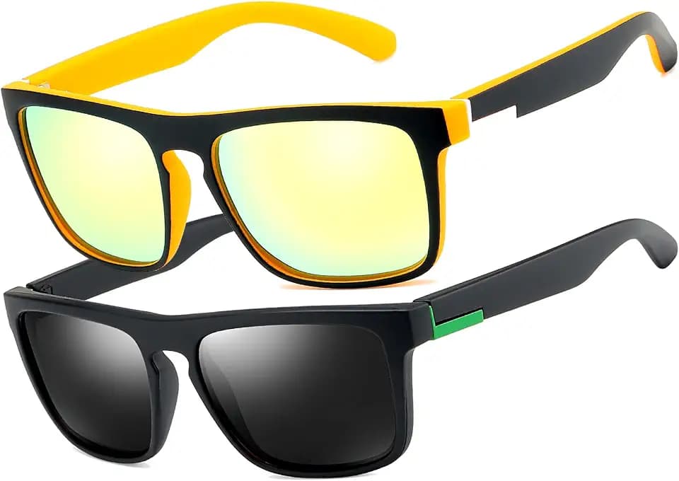 Polarisierte Sonnenbrille Herren Damen für Autofahren Angeln