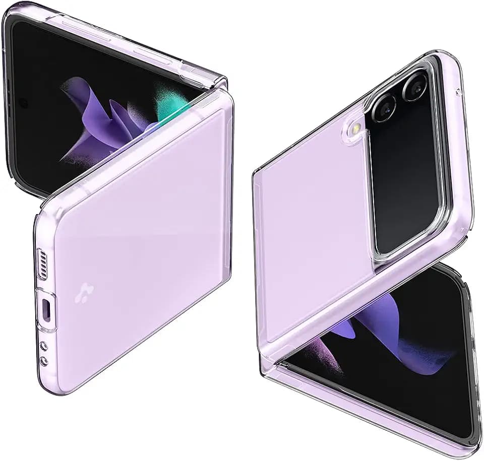 Spigen Air Skin Designed for Galaxy Z Flip 3 5G Case (2021) - Crystal Clear