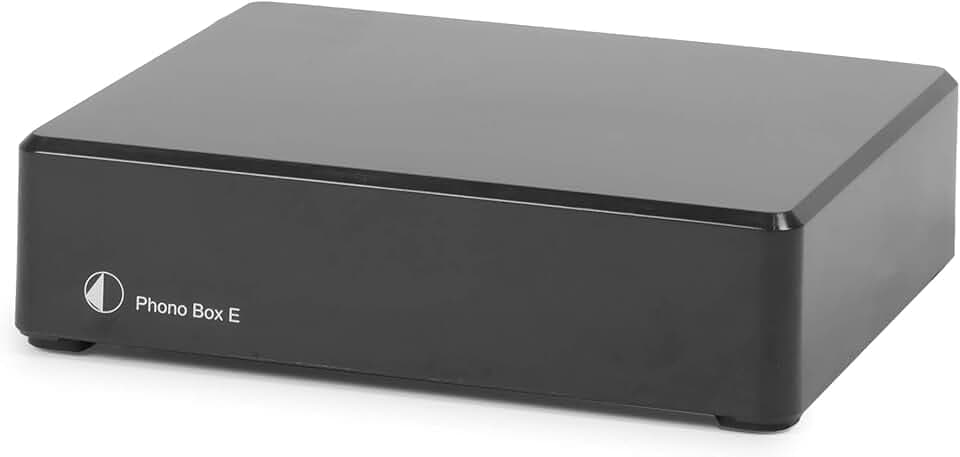 Pro-Ject Phono Box E, Phono Vorverstärker (Schwarz)