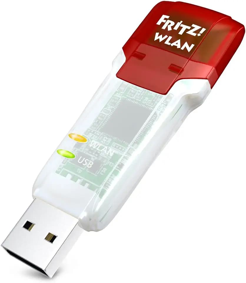 FRITZ!WLAN Stick AC 860 (866 MBit/s (5 GHz), 300 MBit/s, WLAN N, 2,4 GHz, WPA2) deutschsprachige Version