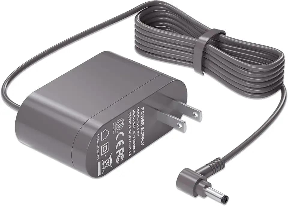 30.45V Replacement for Dyson Vacuum Charger for Dyson Cyclone V10 V11 V12 V15 SV12 SV14 SV20 SV22 Absolute Animal Motorhead Cordless Vacuum Power Supply【Only for Listed Models P/N: 969350-02】