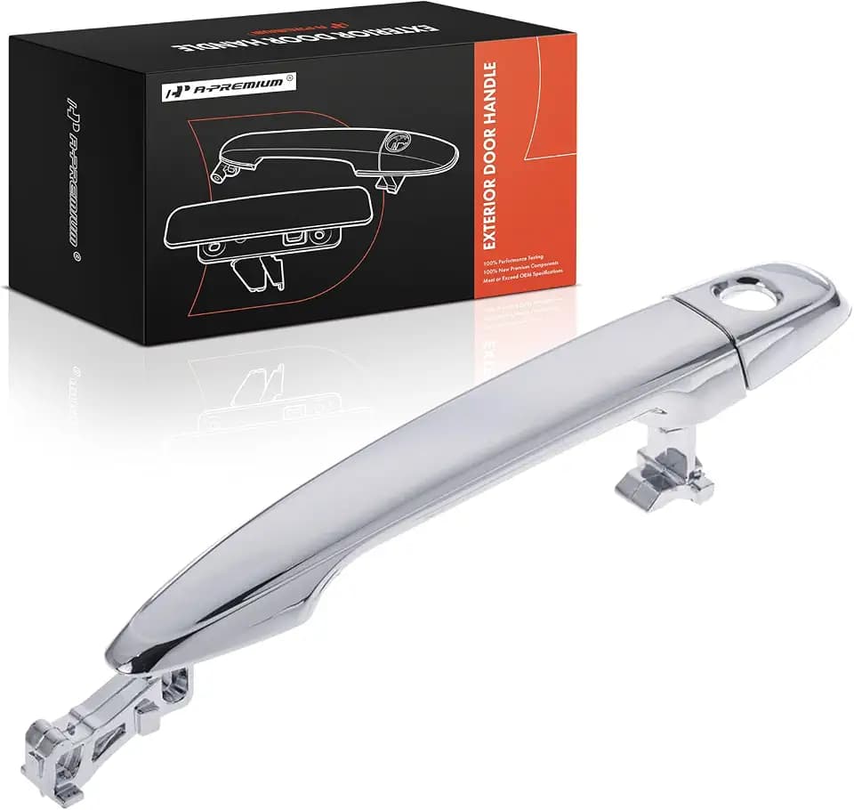 A-Premium Front Driver Side Exterior Door Handle with Keyhole