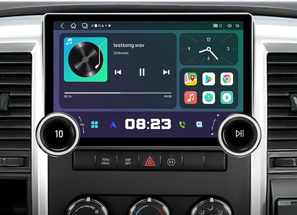 Car Radio Stereo for Dodge Ram 2009-2012 1500 2500 Android 13