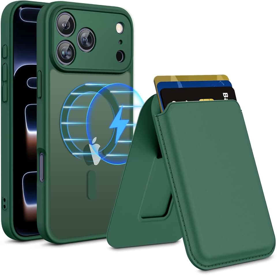 for iPhone 18 Pro Max/iPhone 17 Pro Max Case w/ MagSafe Wallet