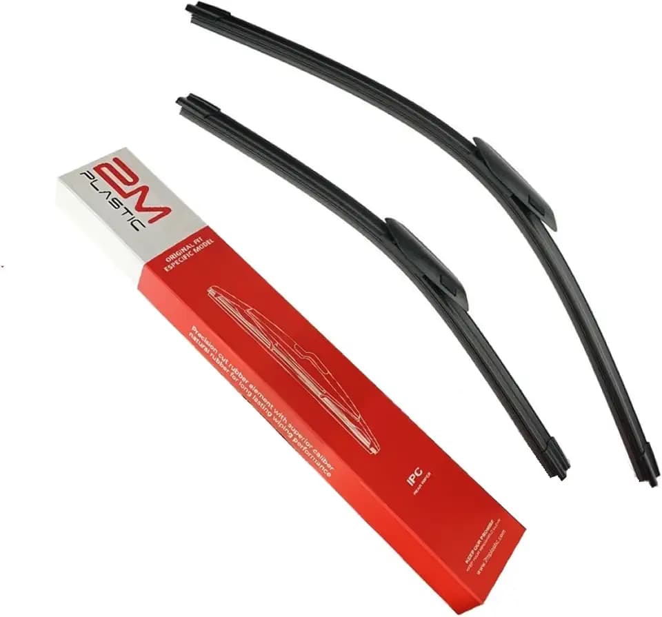 Front Windshield Wiper Blades For Mercedes 2022-2026 C300 SEDAN & 2023-2026 C43 AMG SEDAN Premium All-Season OE Quality 2M PLASTIC