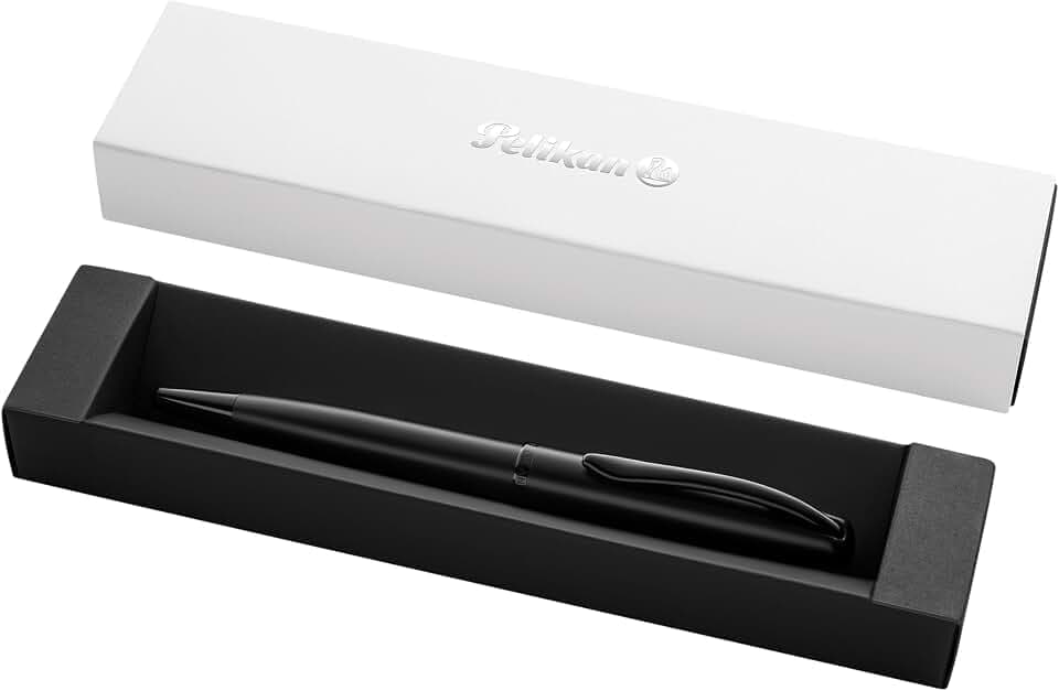 Pelikan Jazz Noble Elegance K36 Kugelschreiber, Carbon (Schwarz)