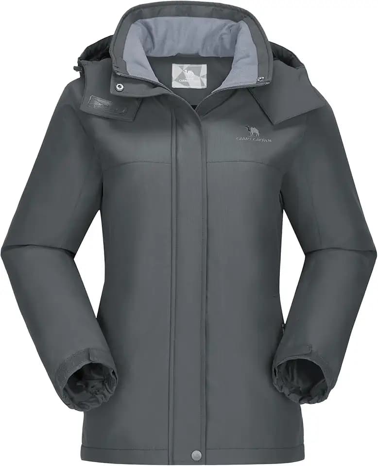 CAMEL CROWN Women's Ski Jacket Winter Snow Coat Warm Fleece Mountain Waterproof Female Jacket Snowboarding jackets