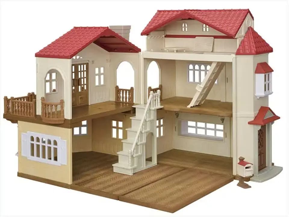 Calico Critters - Red Roof Home - Country Home - 2025 Secret Attic Playroom