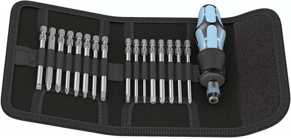 Wera Kraftform Kompakt 60, Edelstahl, 17-teilig, 05071116001